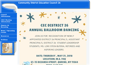 Desktop Screenshot of cdec26.org